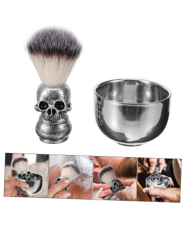 Buy Hemoton Grooming Tool Set - Premium Male Shaving Brush & Bowl for Perfect Beard Care - Buy Online on GoSupps.com