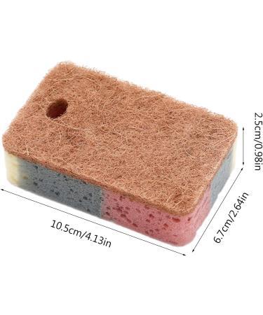Washing Sponges Double-Sided Cleaning Spongs Kitchen Pad Dish Washing Tool for Quick and Effective Use Pack of 5 Mild and Clean Foaming 5pcs - Buy Online on GoSupps.com