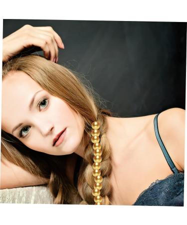 minkissy Pearl Tassel Hair Chain Womens Hair Clips Pearl Barrette Pearl Clips for Hair Women Hair Clips Rhinestone Hair Accessories Pearl Hair Clip Hair Gems for Women Rope Miss Braid - Buy Online on GoSupps.com