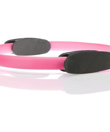 com-four Pilates Ring - Black/Pink Resistance Ring for Yoga & Pilates Training | Fitness Equipment for Thighs & Arms - Buy Now! - Buy Online on GoSupps.com