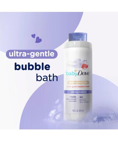 Baby Dove Calming Moisture Bubble Bath - Gentle Skin Care for Sensitive Skin | 16 oz Nourishing Bubble Bath for Restful Sleep - Buy Online on GoSupps.com