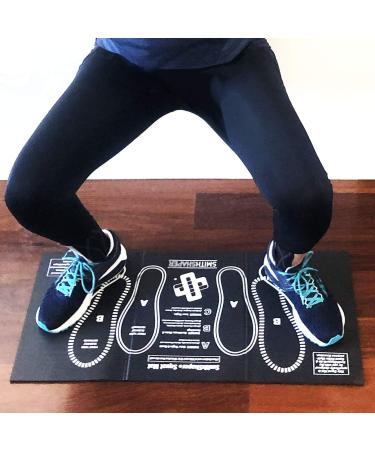 SmithShaper Squat Mat Knee Pad - 30.75 Length - Leg Muscle Targeting for Squats - Exercise Kneeling Mat - Ab Rollouts & Knee Pushups - NBR Material - Buy Online on GoSupps.com