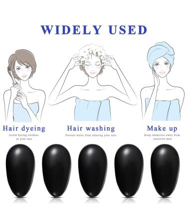 Lurrose 20Pcs Hair Dye Earmuffs - Waterproof Ear Protectors for Hair Coloring - Barber and Home Use - Buy Online on GoSupps.com