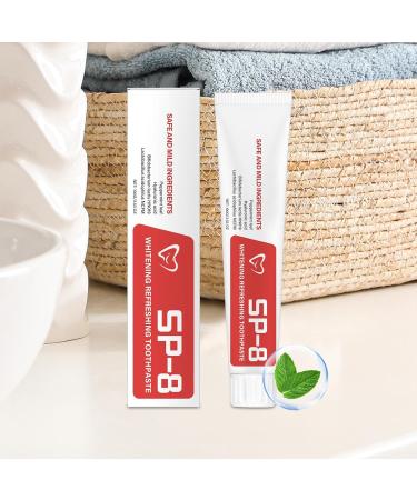 Whitening Toothpaste Refreshing Fragrance Toothpaste100g Natural Stain Removal Anti Odor For Sensitive Gums Pleasant Breath For Men Women And Teens Daily And Night - Buy Online on GoSupps.com