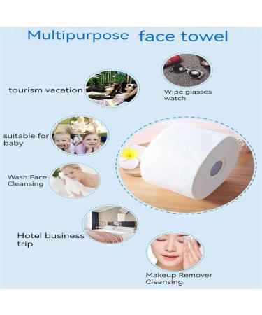 600g Large Disposable Face Wash Towel - Pure Cotton Soft Skin-Friendly Makeup Removal & Cleansing Towel | International Shipping - Buy Online on GoSupps.com