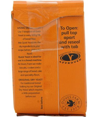 Doves Farm | Fast Yeast | 1 X 8 X 125G - Buy Online on GoSupps.com