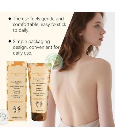 Tallow Balm Tallow Barrier Reconstruction Balm with Colloidal Oatmeal Deep Nourishment & Lasting Resilience Support Skin's Natural Barrier - Buy Online on GoSupps.com