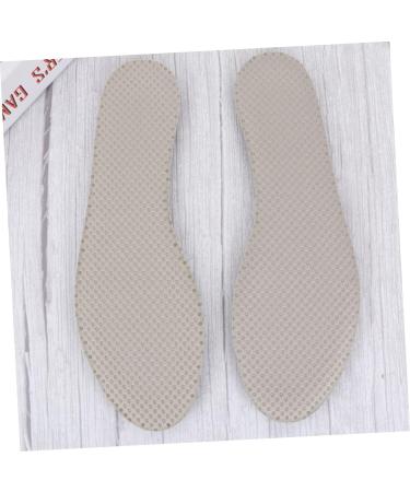 NOLITOY Foot Care Insoles - Breathable Orthotic Shoe Cushions Full Length Memory Foam Pads Arch Support - Size 3 Black - Buy Online on GoSupps.com