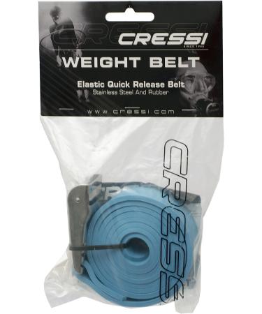Cressi Quick-Release Elastic Belt | Blue Metal Buckle | Dive Belt Accessory - Buy Online on GoSupps.com