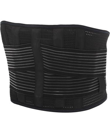 Haofy Waist Support Bandage - Breathable Stretch Belt with Steel Plate & 2 Warm Cushions for Ultimate Comfort in Sports - International Shipping - Buy Online on GoSupps.com