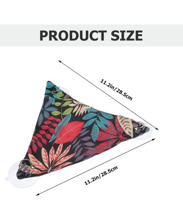 Reptile Hammock 1 Set of Lizards Hanging Triangle Hammock Small Pet Swing Bed Reptile Tanks Accessory A As Shown - Buy Online on GoSupps.com