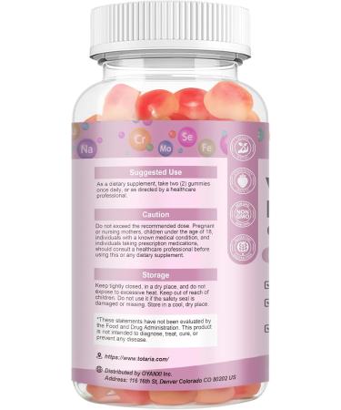 Totaria Multivitamin Gummies for Women & Probiotic Prebiotic Postbiotic Capsules for Women & Men Bundle - Buy Online on GoSupps.com