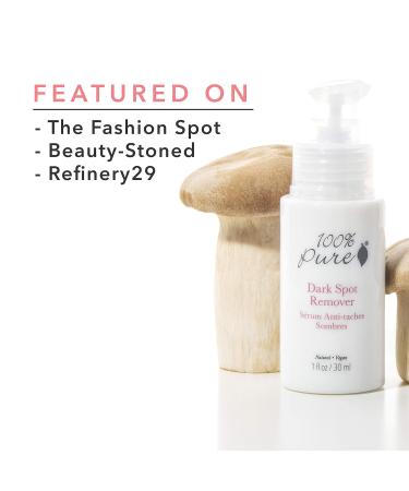 100% PURE Dark Spot Remover - Vegan Natural Serum for Reducing Dark Spots & Even Skin Tone (1 oz - Buy Online on GoSupps.com