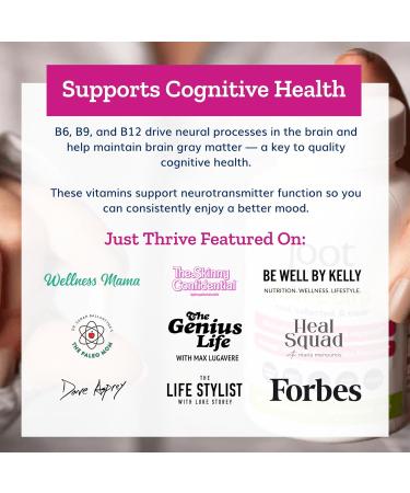 Just Thrive - Just Calm - Cortisol Manager - Calming, Memory, and Mood Support Supplement - Vegan, 30 Calm Capsules 30 Count (Pack of 1) - Buy Online on GoSupps.com