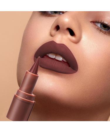 Lip Pencil | Smudge-proof and Waterproof Lip Plumping Effect - For Business Travel Office Meetings Casual Gatherings and - Buy Online on GoSupps.com