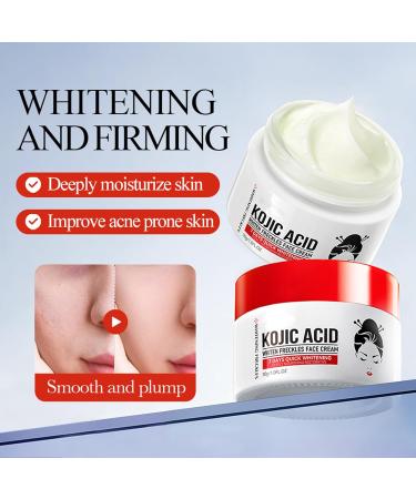 Kojic acid cream kojic acid hand cream kojic acid cream for hands antiaging and even skin tone sun damage and age spots dark spots correction kojic acid - Buy Online on GoSupps.com