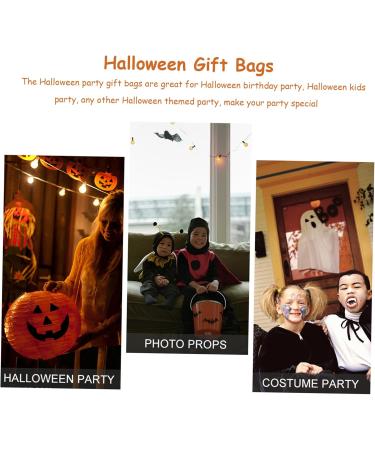 SEWOART 4pcs Candy Bag Halloween Tote Bags Halloween Small Bags Portable Child Performance Supplies - Buy Online on GoSupps.com