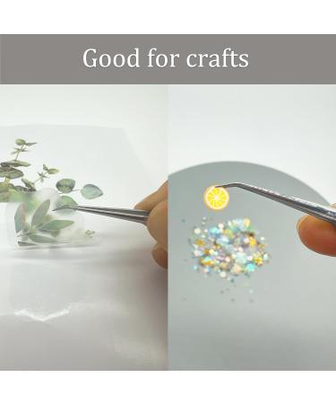 TINGWEN Set of 4 Tweezers Set Stainless Steel Professional Tweezers Set Hair Slicker Tweezers for Eyebrows Hair Crafts Succulents etc. (A) - Buy Online on GoSupps.com