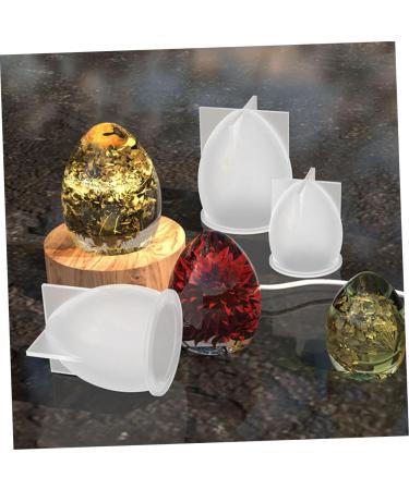 Alipis 3pcs Egg Night Light Mold Epoxy Silicone Molds Candle Silicone Mold Craft Making Mold Star Ball Soft - Buy Online on GoSupps.com