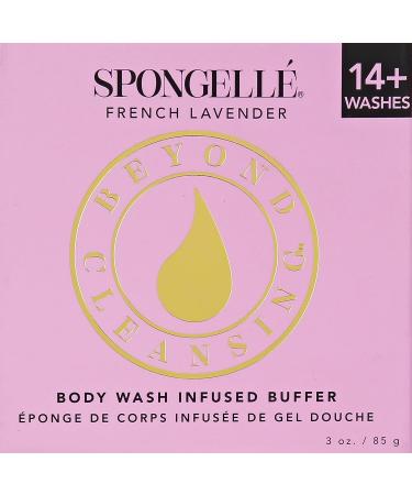 Spongelle Flower Boxed Bath Mitts Scented with French Lavender - 14+ Uses - Buy Online on GoSupps.com