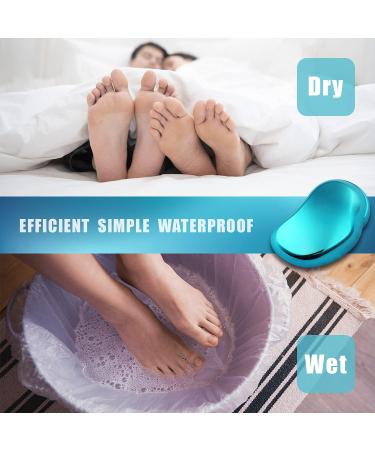 Puikos Nano Glass Corneal Remover | 2-in-1 Wet & Dry Cornea Plane for Safe Home Foot Care | Effective Corneal File for Hands & Feet (Blue) - Buy Online on GoSupps.com