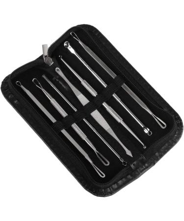 Blackhead Remover Kit Professional Stainless Pimple Comedone Extractor treatment for Blemish Whitehead Popping Tweezers Kit (Tools Kit 7 Pcs) - Buy Online on GoSupps.com