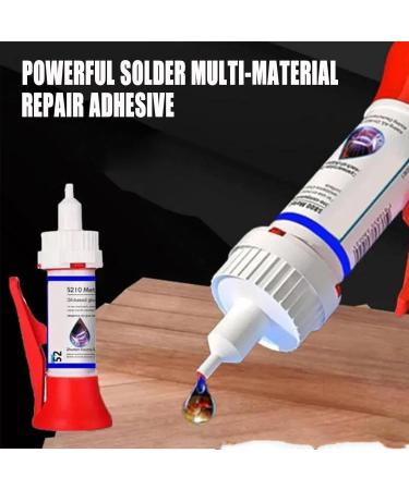 INHLUGLK Glue 5210 Met Oil Based Glue Powerful Solder Multi-Material Repair Adhesive for Shoes Plastic Wood Leather (2PCS) - Buy Online on GoSupps.com