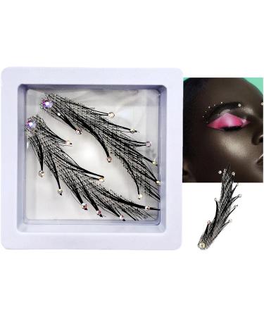 Human Hair Artificial False Eyebrows - False Eyebrow Extensions Makeup Accessories Long-Lasting Makeup Accessories for Lady Women Women Pochy Eyebrows5 - Buy Online on GoSupps.com