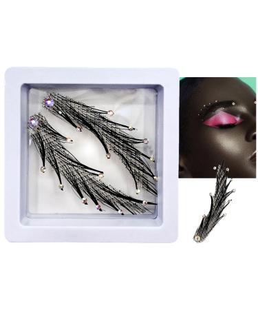 Halloween Fake Eyebrow - Human Hair Adhesive Eyebrows Artificial False Eyebrows Disguise Decoration for Halloween Masquerade Fulenyi Eyebrows5