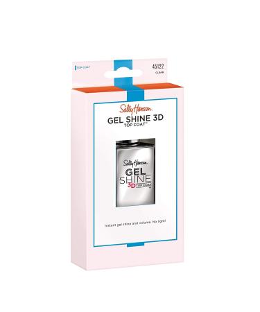 Sally Hansen Gel Shine 3D Top Coat Nail Polish - 0.45 Fl Oz (Pack of 1) - Buy Online on GoSupps.com