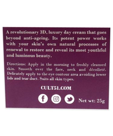 Vegan Day Cream for Brighter Skin | 24-Hour Hydration | Antioxidant-Rich Formula Minimizes Fine Lines & Wrinkles - 0.64 Oz - Buy Online on GoSupps.com