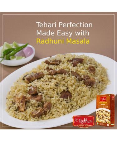 Radhuni Tehari Masala 45gm pre-mixed easy cook spice and maslal packet from Square foods Bangladesh (45g 6) 6 g (Pack of 1) 6.0 - Buy Online on GoSupps.com