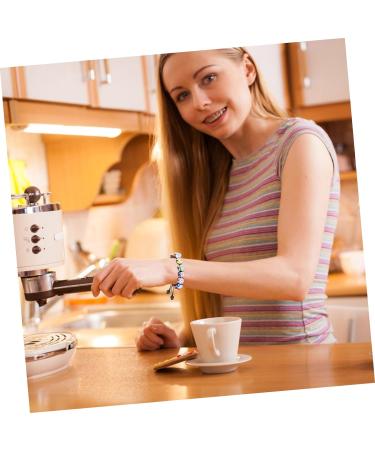 VALICLUD 2 Pcs Bracelet Couples Matching Bracelets Bead Bracelet Woven Bracelets Bracelet for Charms Couples Bracelet Bracelets Beaded Maneki Red Ceramics Miss Boy Wristband 18x1cmx3pcs Blackx3pcs - Buy Online on GoSupps.com