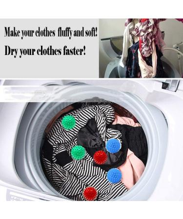 Reusable Dryer Balls - Anti-Static Fabric Softener 6 Pack (Pink) | Eco-Friendly Laundry Solution | Ship Internationally - Buy Online on GoSupps.com