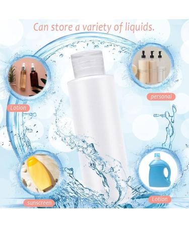 Fumanduo Travel Bottles Set - 6 Mini 100ml Plastic Cosmetic Containers for Air Travel & Vacations - Buy Online on GoSupps.com