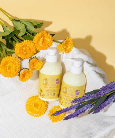 Organic Vegan Baby Lotion with Calendula Lavender | Moisturizing & Calming | 10.60 Fl Oz - Buy Online on GoSupps.com
