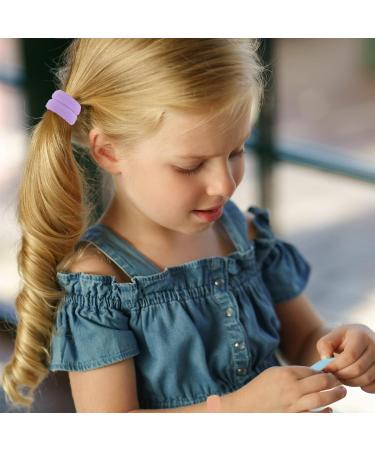 BOOBEES 20 Pack Colorful Seamless Hair Ties - Elastic Rubber Bands for Girls & Children - Buy Online on GoSupps.com