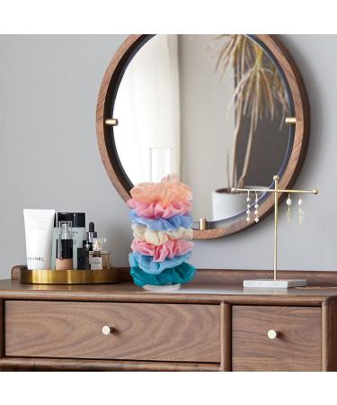 Cecolic Acrylic Hair Gum Holder - Transparent Hair Tie Organizer & Jewelry Display Tower for Teenage Girls (25.4 cm) - Buy Online on GoSupps.com
