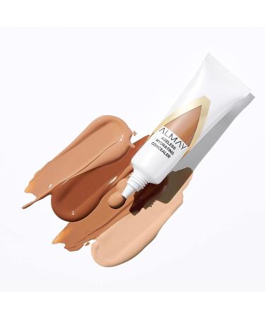 Almay Anti-Aging Concealer with Hyaluronic Acid, Niacinamide, Vitamin C & E - Hypoallergenic, Fragrance Free - 010 Light, 0.37 Fl Oz - Buy Online on GoSupps.com