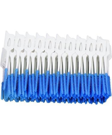 160 Pieces Interdental Brushes - Soft Tooth Cleaning Tools & Toothpicks for Ultimate Oral Care (Blue) - International Shipping Available - Buy Online on GoSupps.com