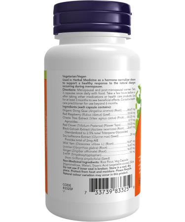 NOW Supplements Menopause Support Capsules 90 Count - Buy Online on GoSupps.com