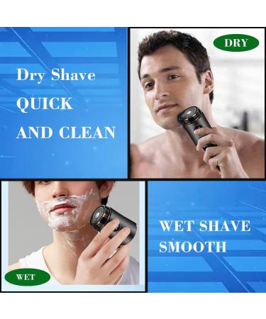 Buy Electric Mini Razor Shaver for Men - Portable Waterproof USB C Charge - Perfect for Travel & Home Use (Gray - Buy Online on GoSupps.com