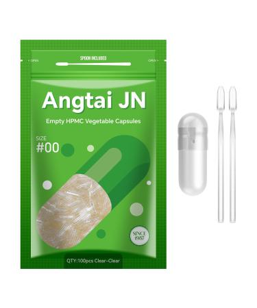 Empty vegan capsules antaijn empty saps 00 (100 pieces) empty capsules for filling with 2 microl openings DIY capsule sleeves for the capsule filler size 00 100 pieces - Buy Online on GoSupps.com