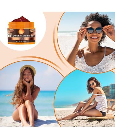  lisutupode Men Self Tanning Cream | Nourishing Tan Intensifier Lotion - Fast Absorbing Gel for Home Travel Vacation Outdoor & Indoor - Buy Online on GoSupps.com