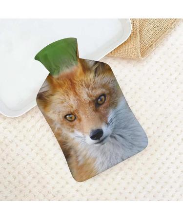 Buy Animal Fox Hot Water Bottle with Plush Cover - Hand Warmer for Adults & Kids | 26.5X15.3cm - International Shipping Available - Buy Online on GoSupps.com