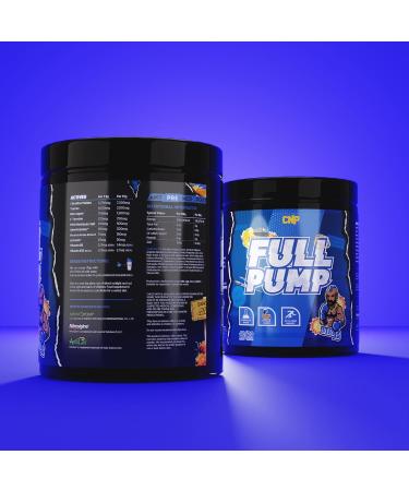 CNP Professional Full Pump Strong Pre-Workout - 20/40 Servings - 300g - 4 Flavours - Stimulant-Free Energy and Muscle Pumps - Buy Online on GoSupps.com