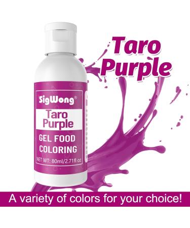 Gel Food Coloring - 80ml Taro Purple Gel Based Food Dye Vibrant Tasteless Concentrated Food Coloring for Cake Cookie Decorating Easter Egg Icing Fondant Baking Macaron - 2.71 Fl.Oz Bottles (Christmas) - Buy Online on GoSupps.com