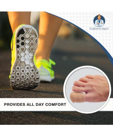 Dr. Frederick's Original Fabric Toe Caps - Toe Separators, 3 Pairs, Size Large - Pack of 6 - Buy Online on GoSupps.com