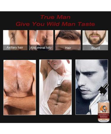 Let Bear Oil Grow - Natural Beard Oil for Men | 30ml Growth & Moisture Cream for a Stronger Thicker Beard - Buy Online on GoSupps.com