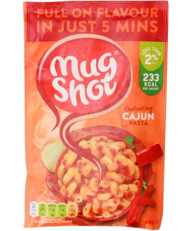 Instant Pasta Variety Bundle 366g - Mugshot Creamy Cheese Cajun & Roast Chicken Flavours - Ready in 5 Minutes - Buy Online on GoSupps.com